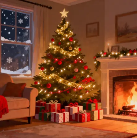 Linksmų Kalėdų ir laimingų Naujųjų metų